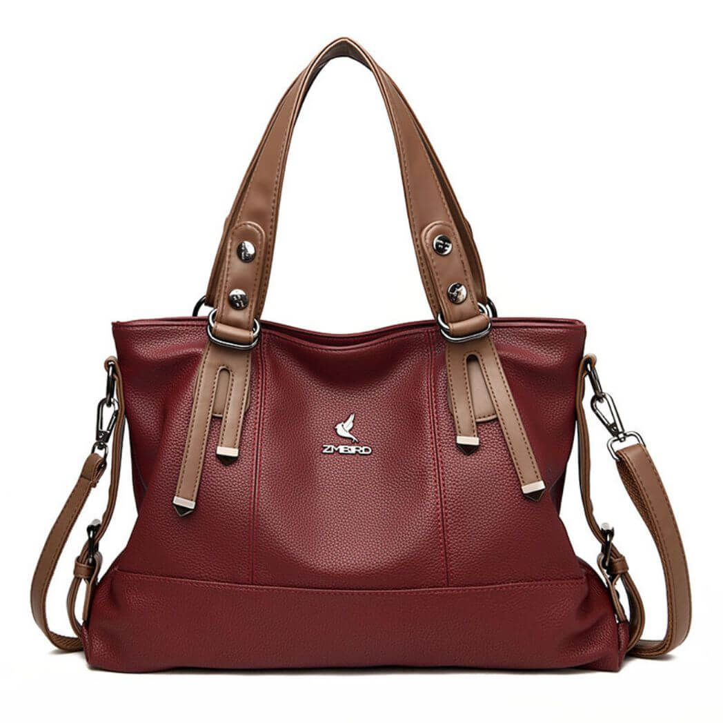 Bolsa Feminina de Couro Legítimo Atena - Loja Femizza