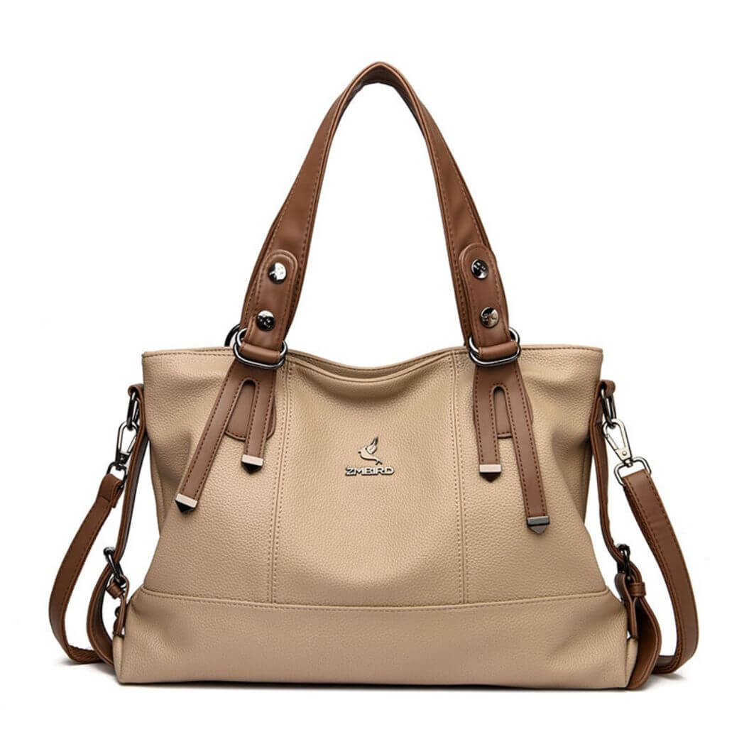 Bolsa Feminina de Couro Legítimo Atena - Loja Femizza