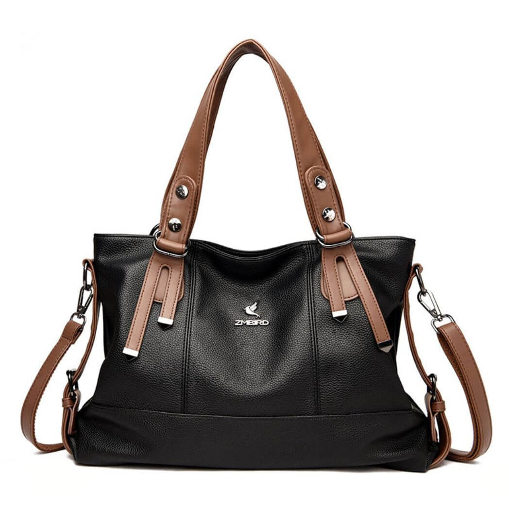 Bolsa Feminina de Couro Legítimo Atena - Loja Femizza