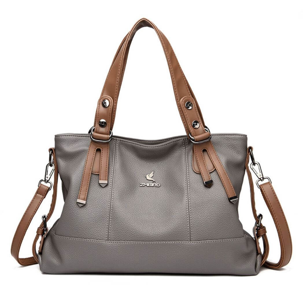 Bolsa Feminina de Couro Legítimo Atena - Loja Femizza