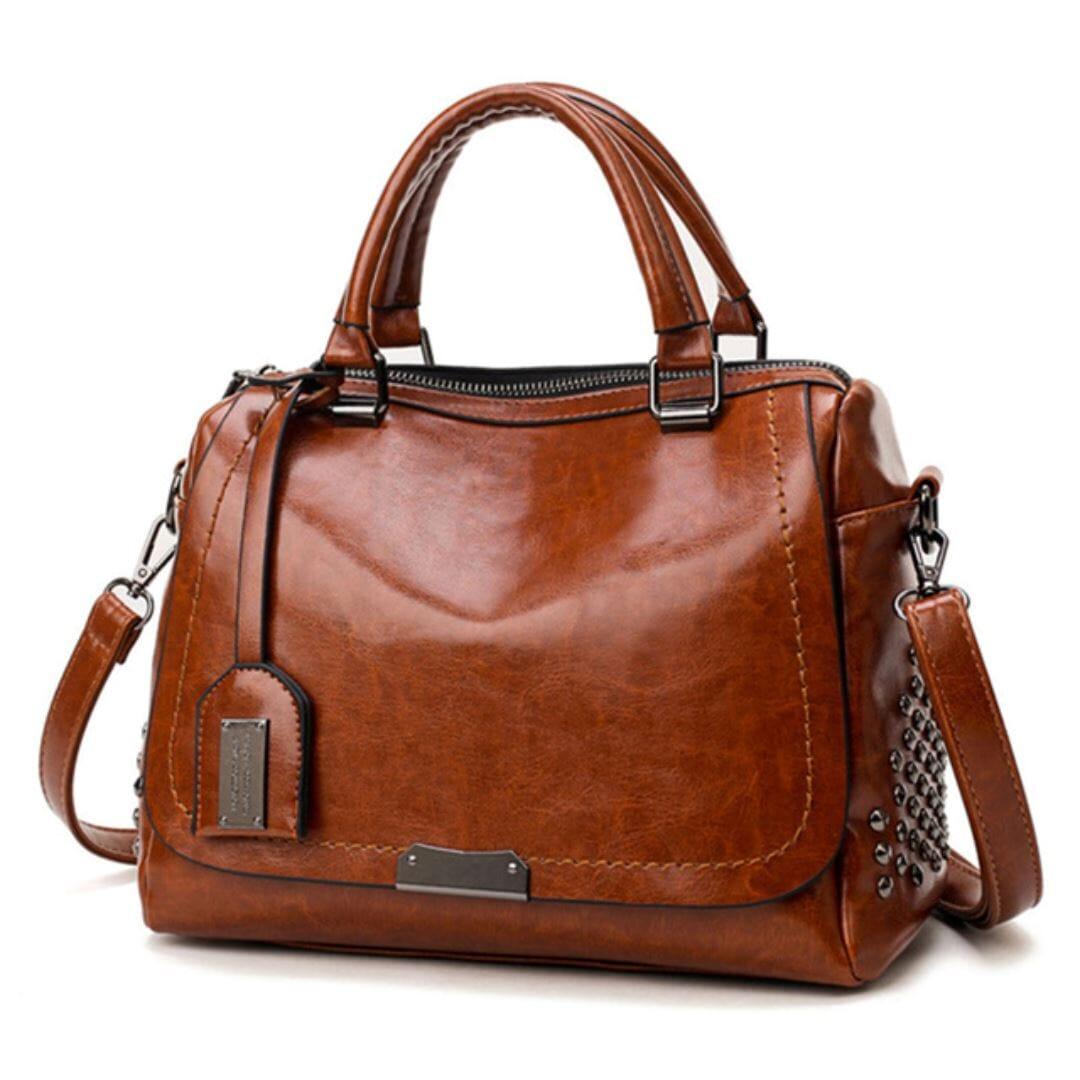 Bolsa Feminina de Couro Sutil - Loja Femizza