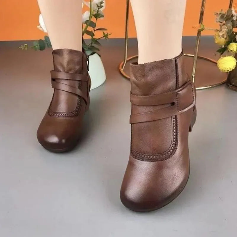 Bota Feminina Velluto de Inverno Femizza - Loja Femizza