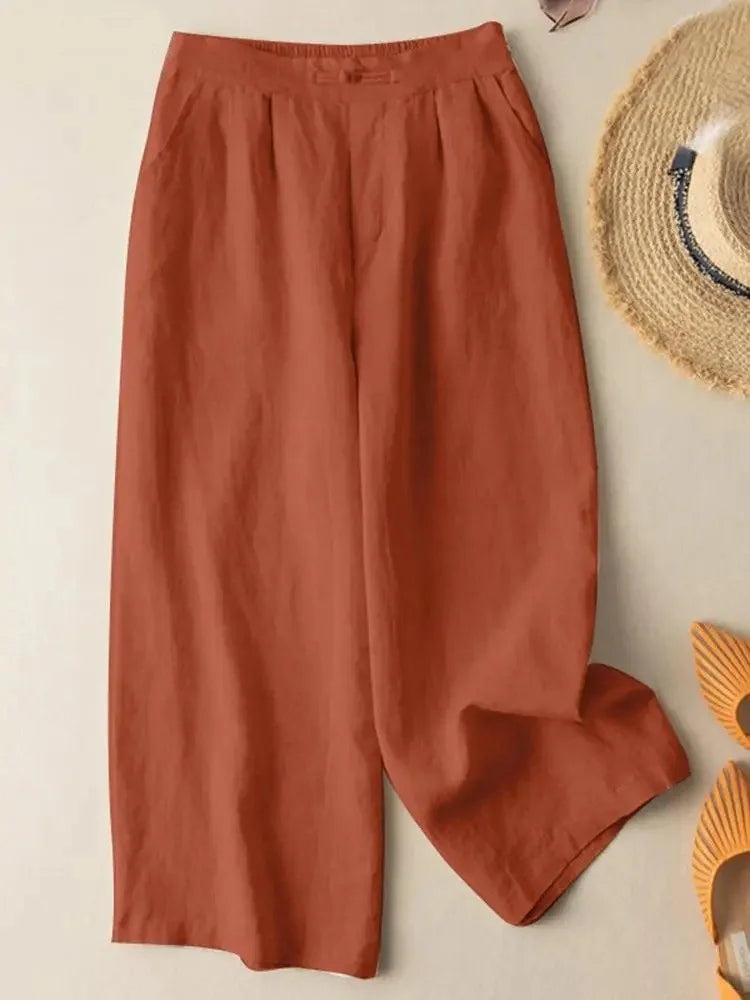 Calça Feminina Pantalona Leg - Loja Femizza