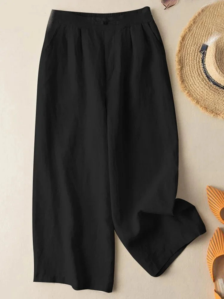 Calça Feminina Pantalona Leg - Loja Femizza