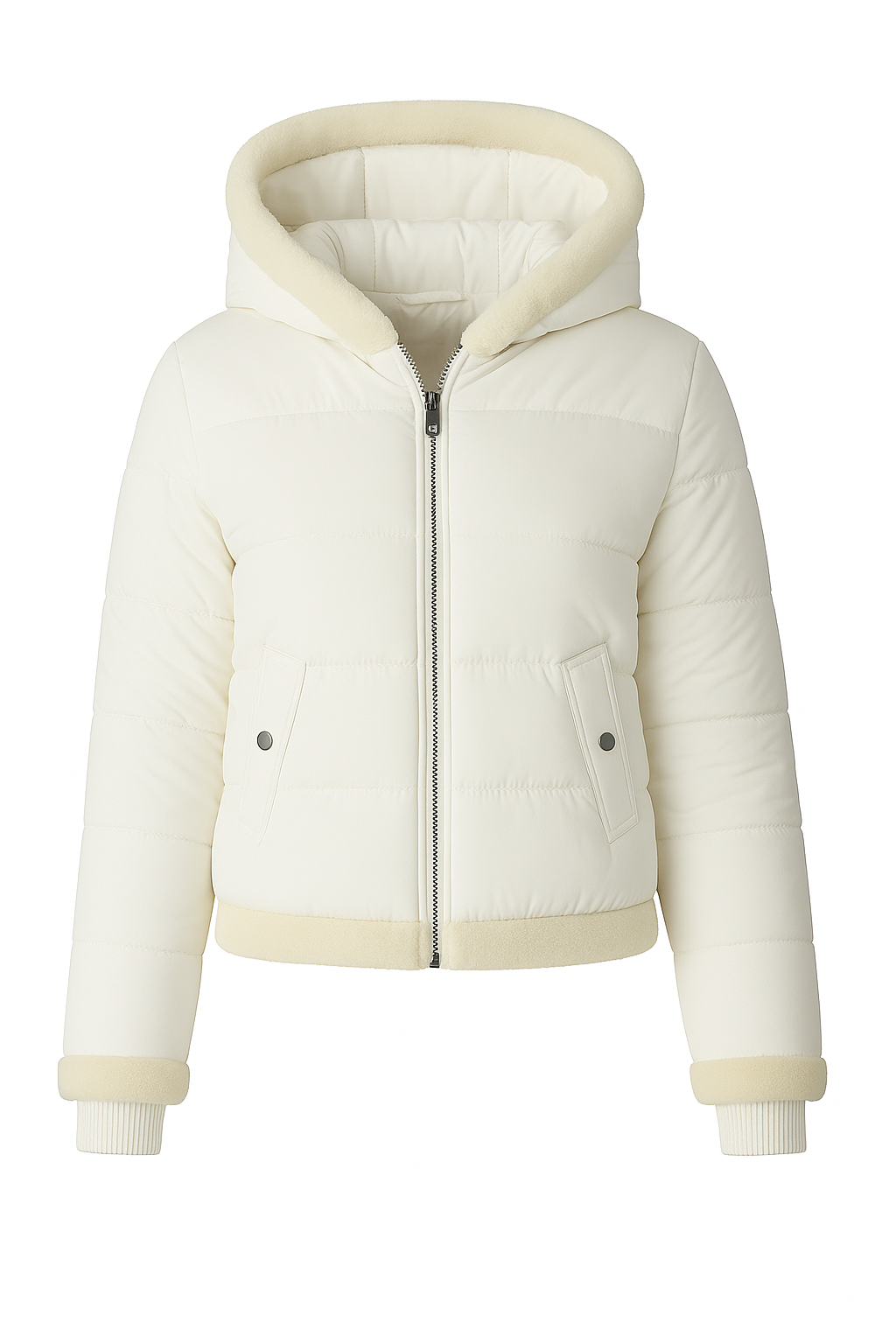 Jaqueta Feminina Puffer Peluciada Impermeável Femizza - Loja Femizza