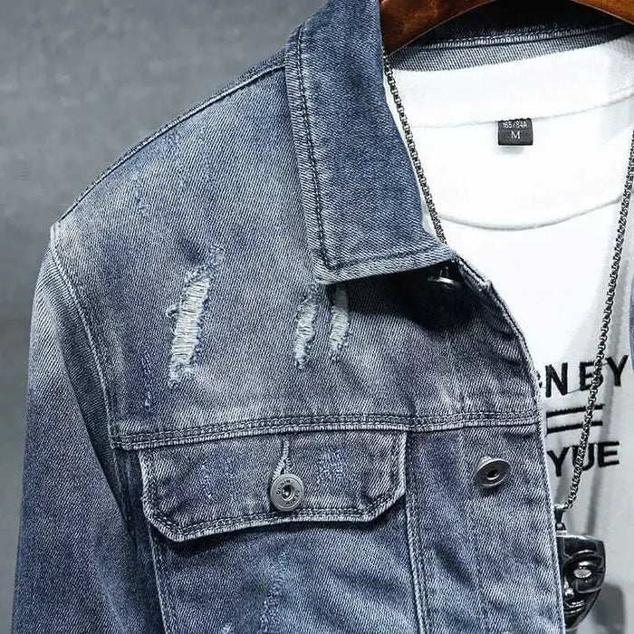 Jaqueta Jeans Masculina Femizza FMZ147 - Loja Femizza