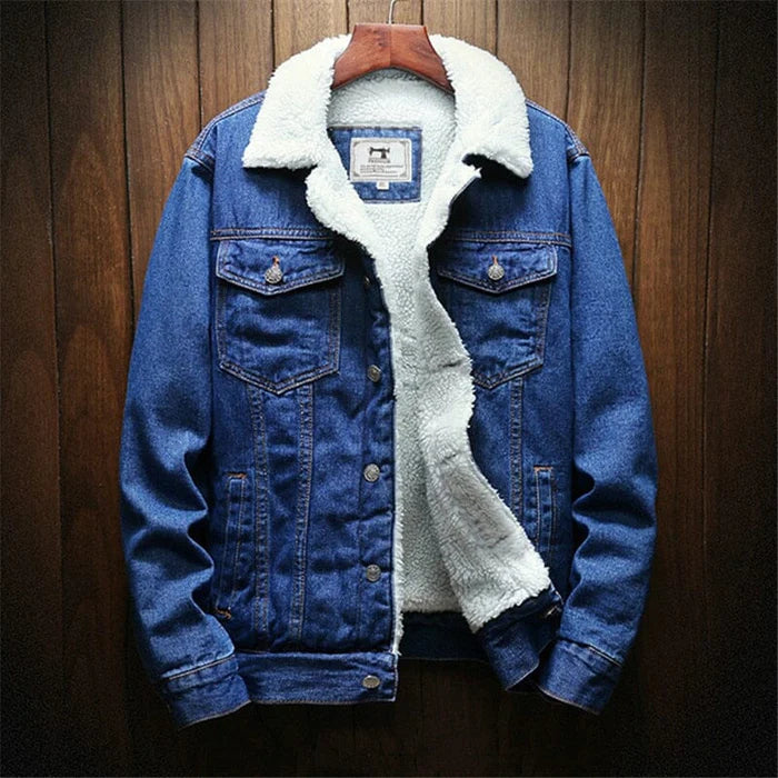Jaqueta Jeans Masculina Forrada em Lã Femizza FMZ189 - Loja Femizza