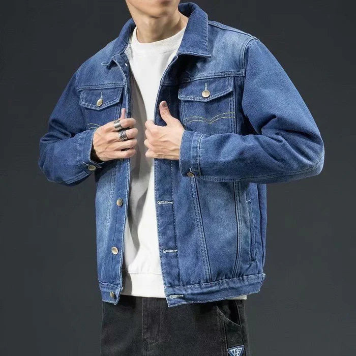 Jaqueta Masculina Jeans Acolchoado FMZ186 - Loja Femizza