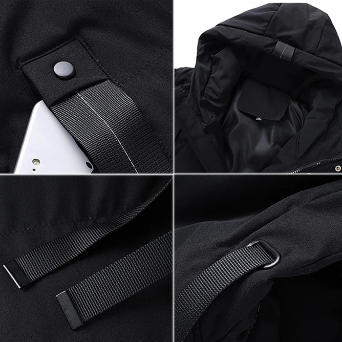 Jaqueta Puffer Masculina Alongada Femizza FMZ179 - Loja Femizza