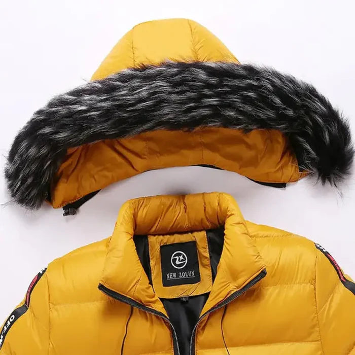 Jaqueta Puffer Masculina Capuz Forrado FMZ206 - Loja Femizza
