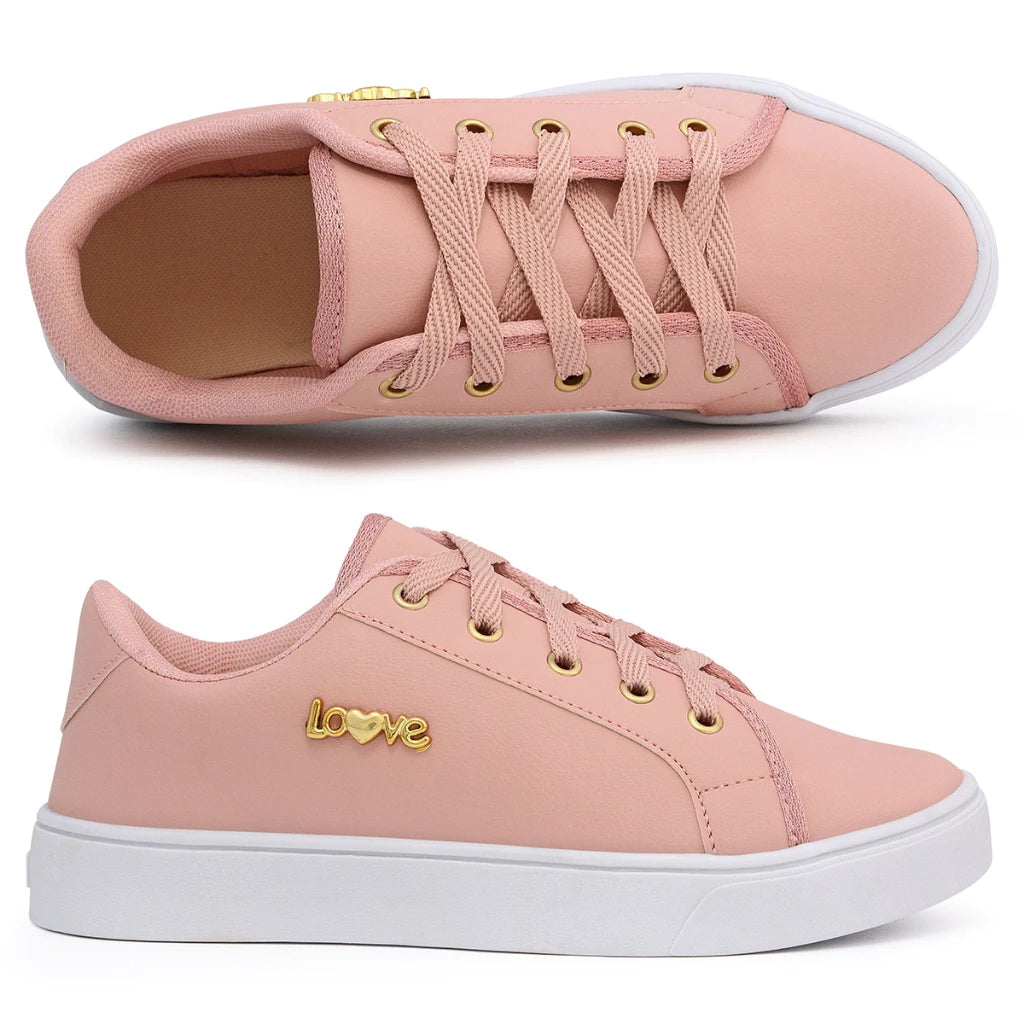 Tenis feminino Casual Love Bella - Loja Femizza