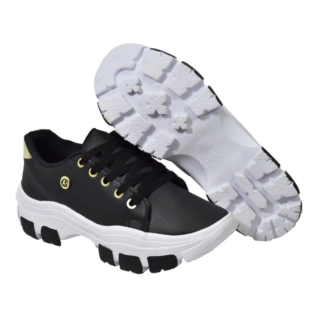 Tenis feminino plataforma Bella - Loja Femizza