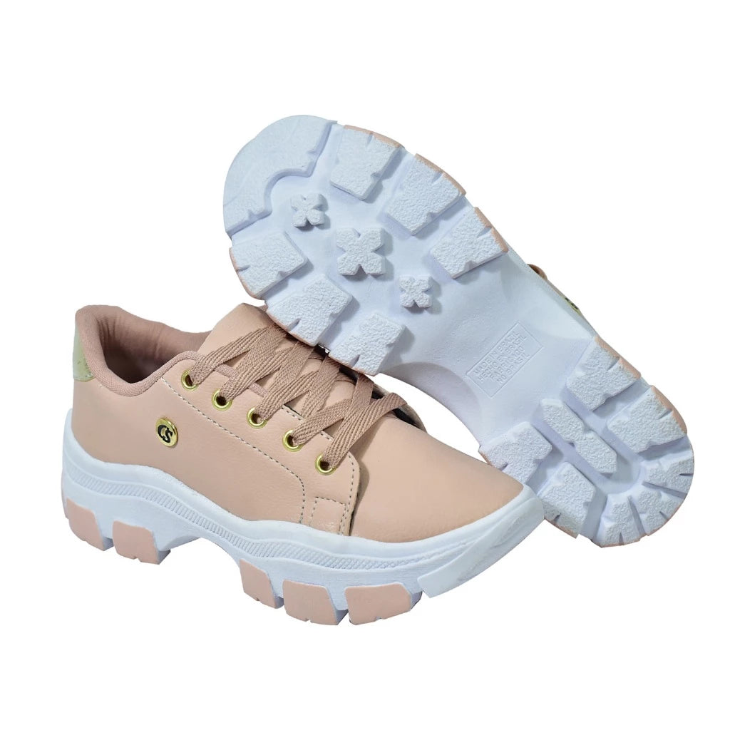 Tenis feminino plataforma Bella - Loja Femizza