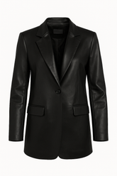 Blazer Feminino de Couro Premium - Loja Femizza
