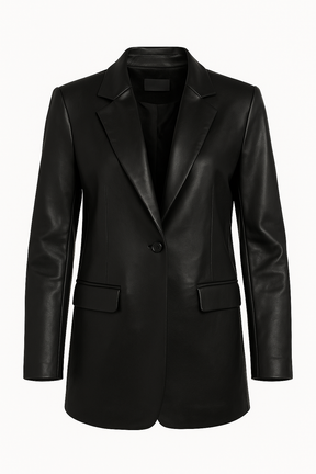 Blazer Feminino de Couro Premium - Loja Femizza