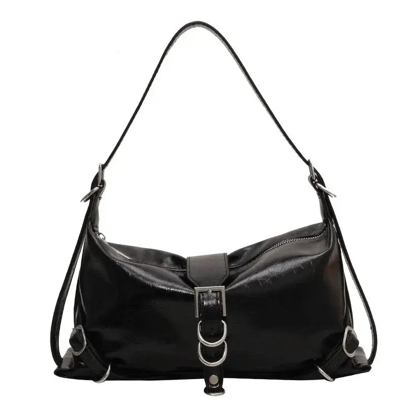 Bolsa Feminina Baguete em Couro Vintage - Loja Femizza