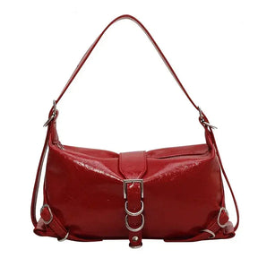 Bolsa Feminina Baguete em Couro Vintage - Loja Femizza