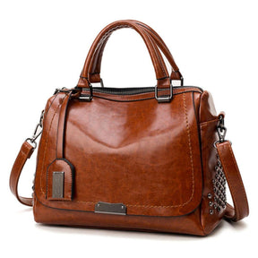 Bolsa Feminina de Couro Sutil - Loja Femizza