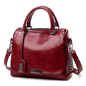 Bolsa Feminina de Couro Sutil - Loja Femizza