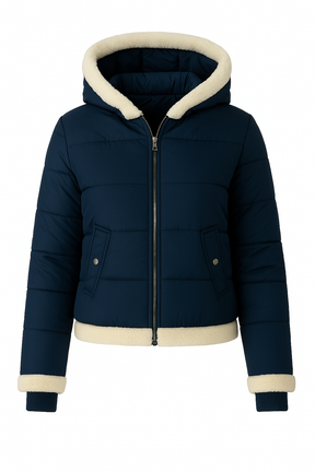 Jaqueta Feminina Puffer Peluciada Impermeável Femizza - Loja Femizza