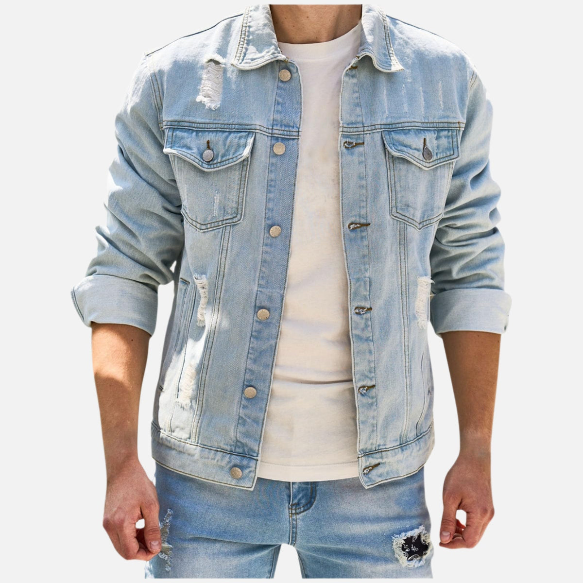 Jaqueta Jeans Masculina Femizza FMZ148 - Loja Femizza