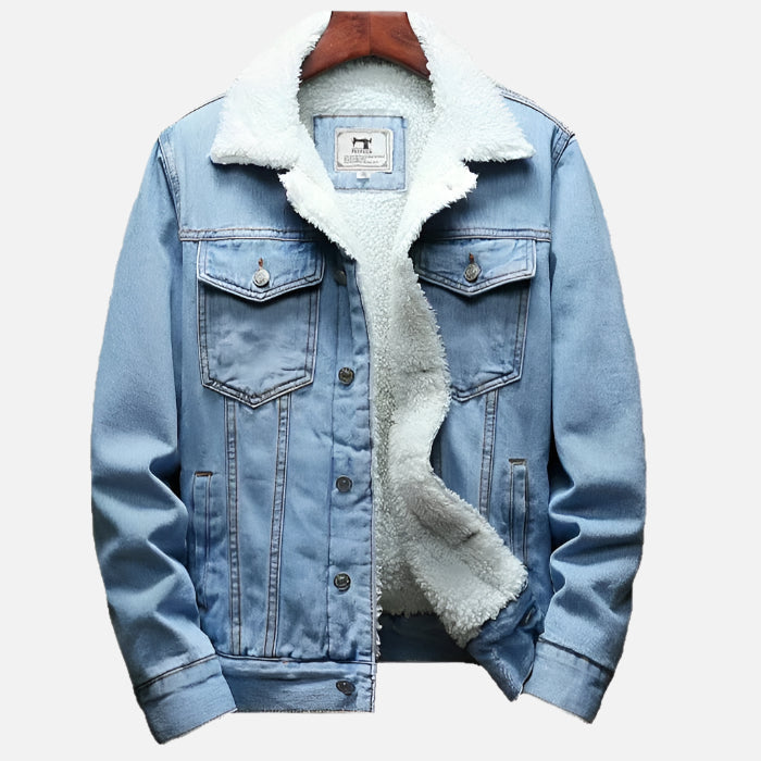 Jaqueta Jeans Masculina Forrada em Lã Femizza FMZ189 - Loja Femizza