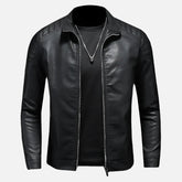 Jaqueta de Couro Motociclista Masculina - Loja Femizza