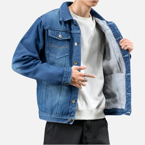 Jaqueta Masculina Jeans Acolchoado FMZ186 - Loja Femizza
