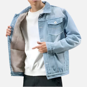 Jaqueta Masculina Jeans Acolchoado FMZ186 - Loja Femizza