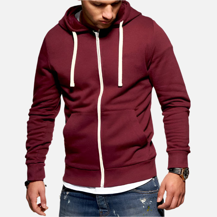 Jaqueta Moletom Masculina com Capuz - Loja Femizza