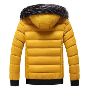 Jaqueta Puffer Masculina Capuz Forrado FMZ206 - Loja Femizza