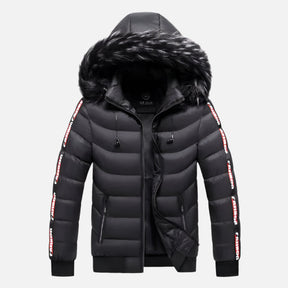 Jaqueta Puffer Masculina Capuz Forrado FMZ206 - Loja Femizza