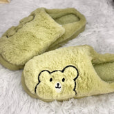 Pantufa de Ursinho Sola Antiderrapante - Loja Femizza