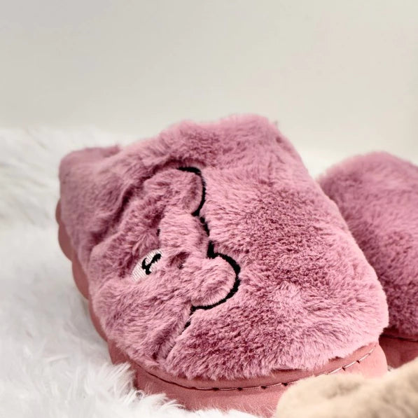 Pantufa de Ursinho Sola Antiderrapante - Loja Femizza
