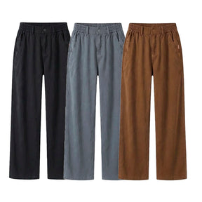 [Leve 3 Pague 2] Calça Feminina Santino em Algodão e Seda Gelo + (BRINDE)