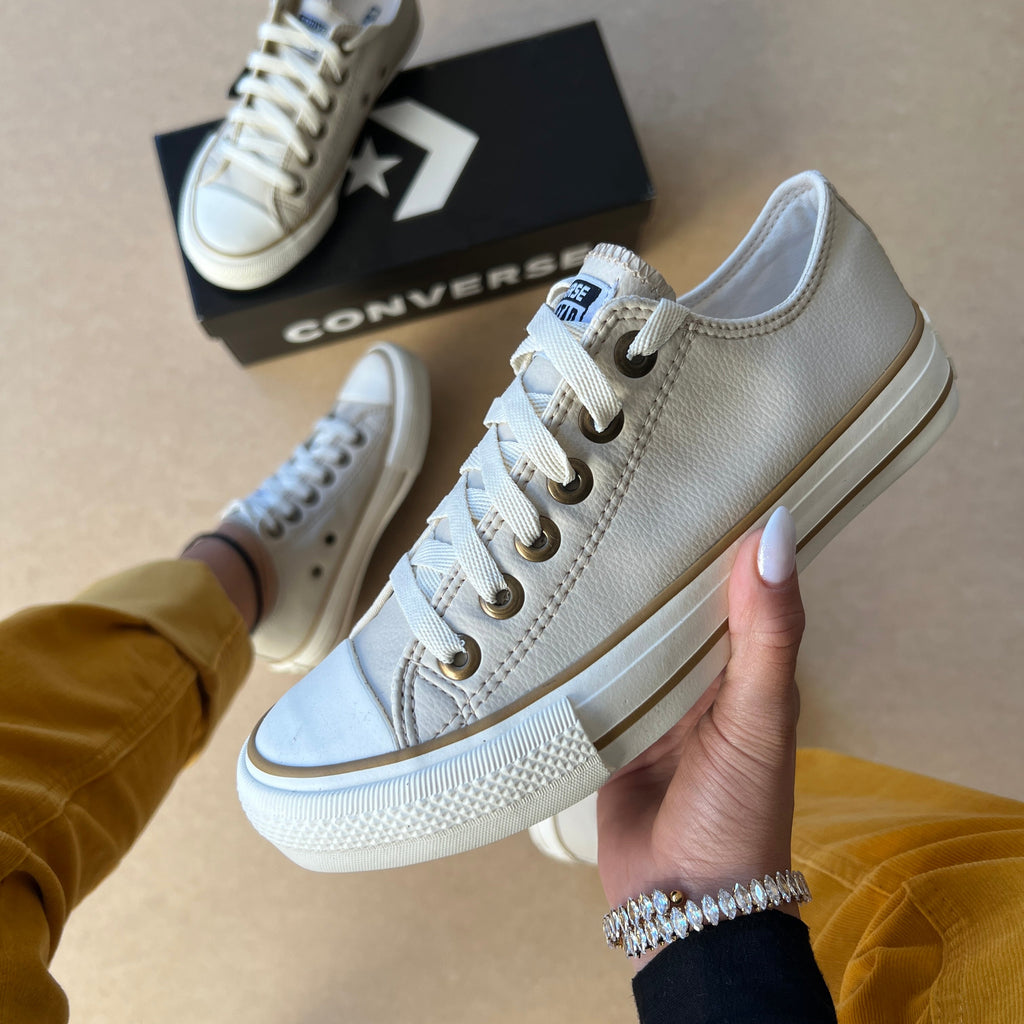 [PAGUE 1 LEVE 2] Tênis All Star Courino Feminino Premium + BRINDE