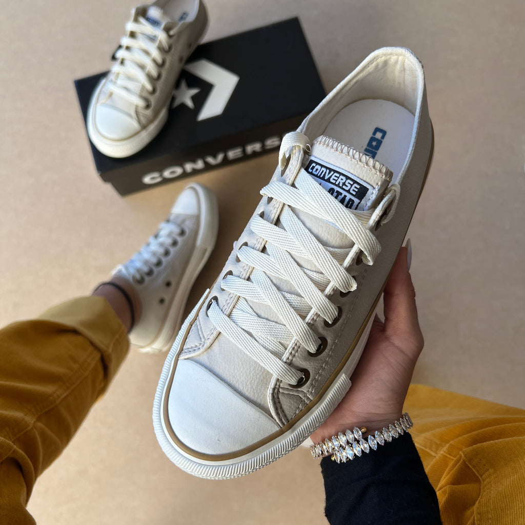 [PAGUE 1 LEVE 2] Tênis All Star Courino Feminino Premium + BRINDE
