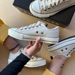 [PAGUE 1 LEVE 2] Tênis All Star Courino Feminino Premium + BRINDE