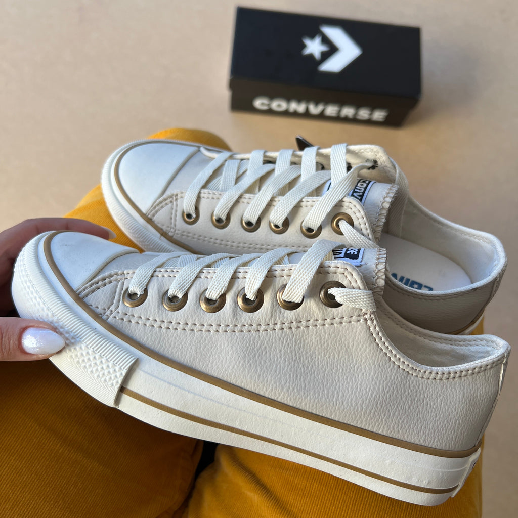 [PAGUE 1 LEVE 2] Tênis All Star Courino Feminino Premium + BRINDE