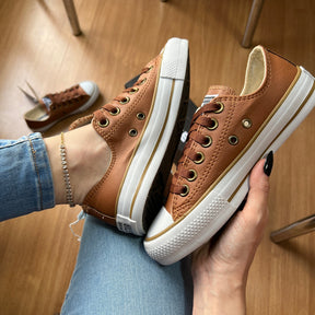 [PAGUE 1 LEVE 2] Tênis All Star Courino Feminino Premium + BRINDE